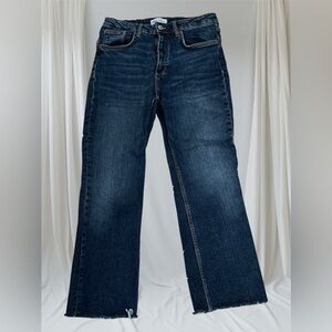 Zara crop straight leg pants size 8